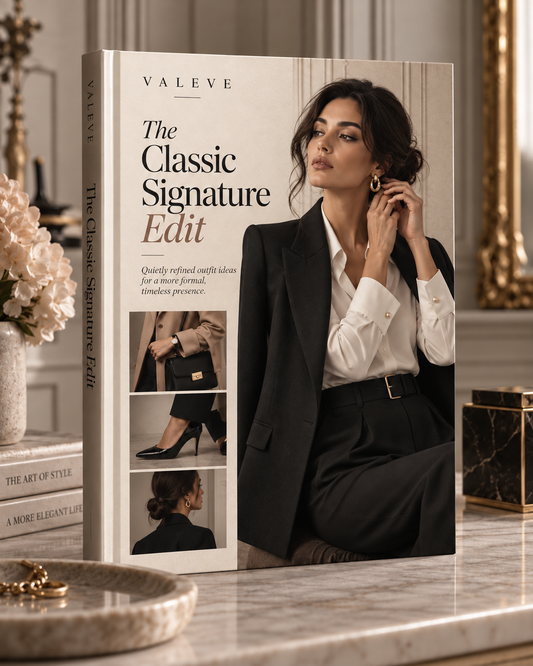 The Classic Signature Edit – A Practical Guide to Refined Style, Timeless Pieces, and a More Polished Look